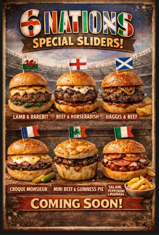 Six Nations Themed Sliders